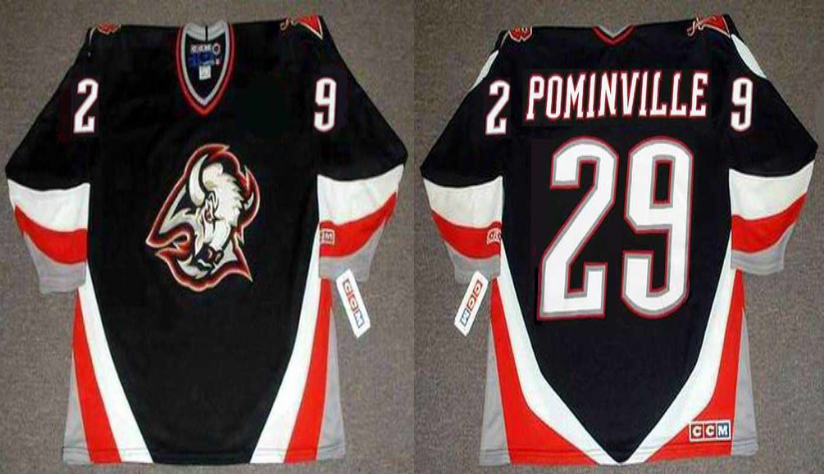 2019 Men Buffalo Sabres 29 Pominville black CCM NHL jerseys